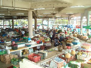 Markt in Bintulu