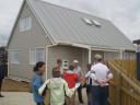 Recently completed Habitat House