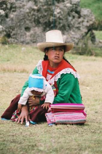 Woman from the surrounding villages of Cajamarca