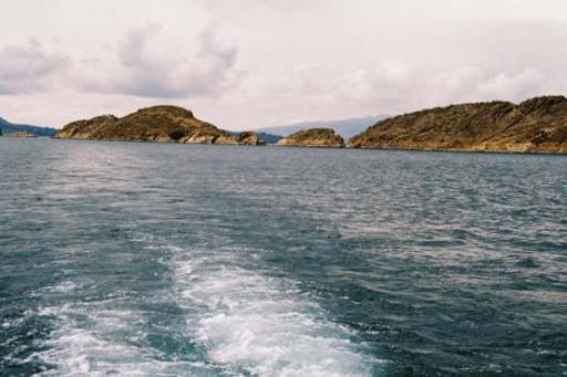 Boat ride to Isla del Sol