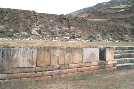 Chavin ruins