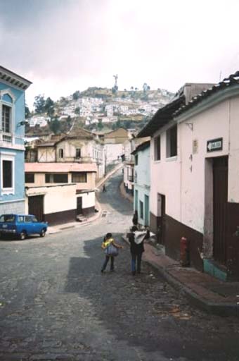 Panecillo, the landmark hill of Quito