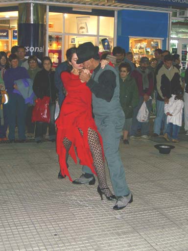 Street Tango at the junction of Calle Florida and Lavalle, usually around 6pm