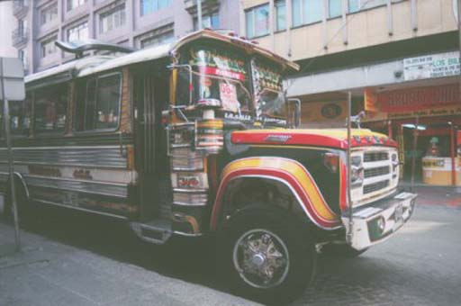A typical bus of Colombia