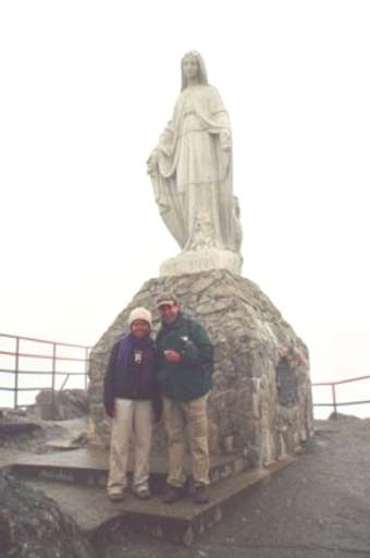 Freezing at the peak of 4,700m with Dennis