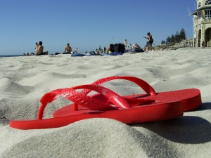 My first Australian beach