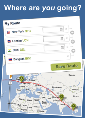 Around the World and Multi-Stop International Airfare and Tickets